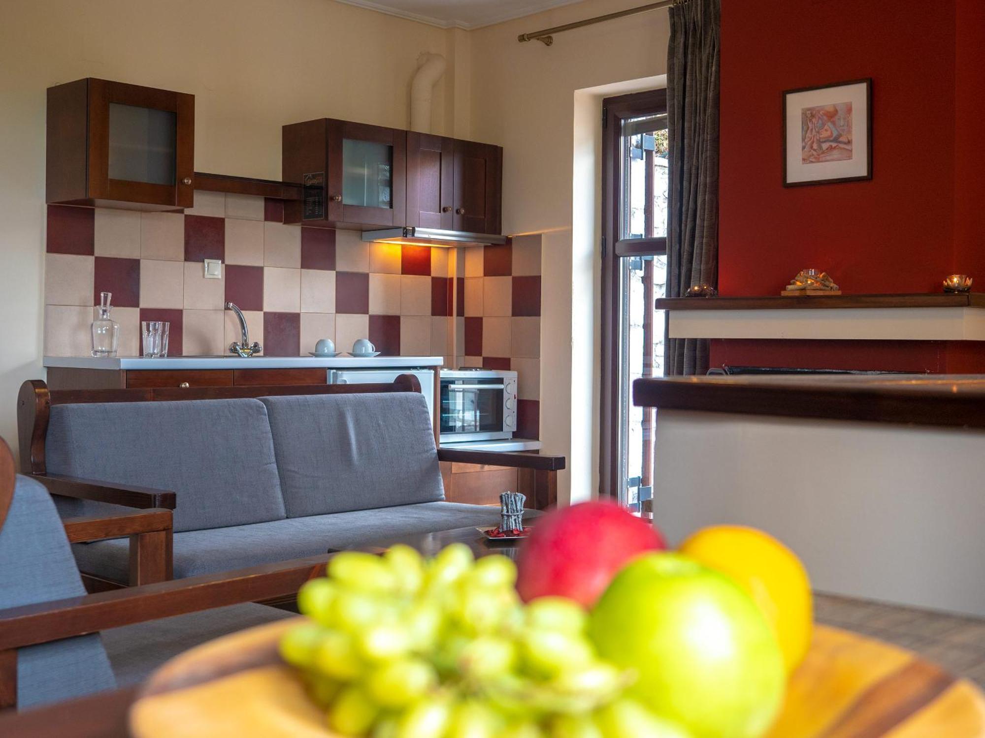 Ferienwohnung Erasmion Áno Dholianá Zimmer foto